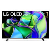 LG TV LG OLED evo C3 | 4K UHD | 2023 | 42" (106cm) | Processeur α9 AI Gen6, LG OLED42C35LA