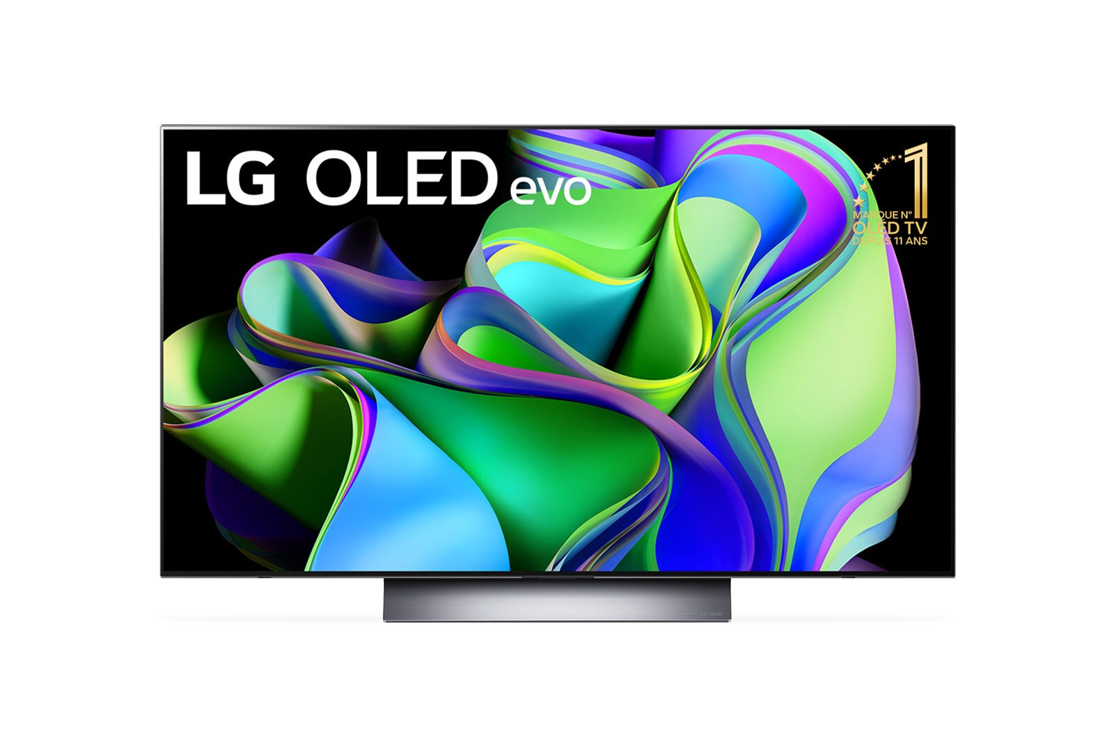 LG TV LG OLED evo C3 | 4K UHD | 2023 | 48" (121cm) | Processeur α9 AI Gen6, LG OLED48C35LA