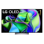 Vue de face du TV LG OLED evo, série C3