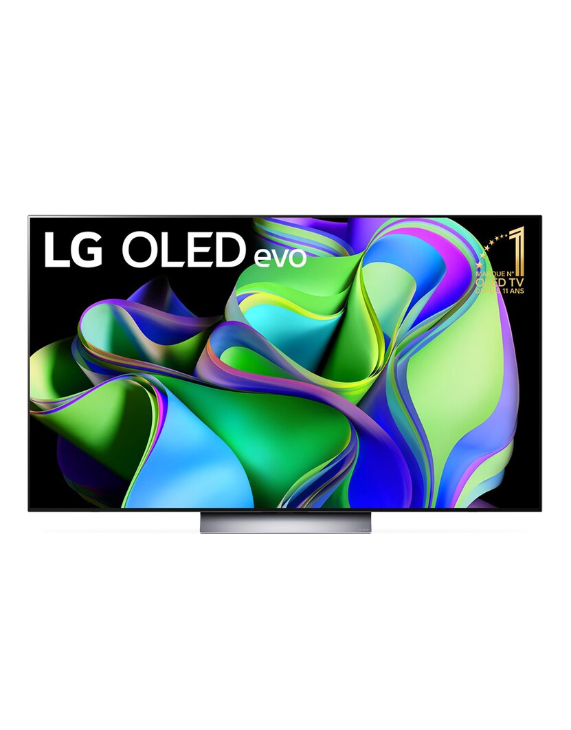 LG TV LG OLED evo C3 | 4K UHD | 2023 | 65" (164cm) | Processeur α9 AI Gen6, LG OLED65C35LA