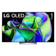 Vue de face du TV LG OLED evo, série C3