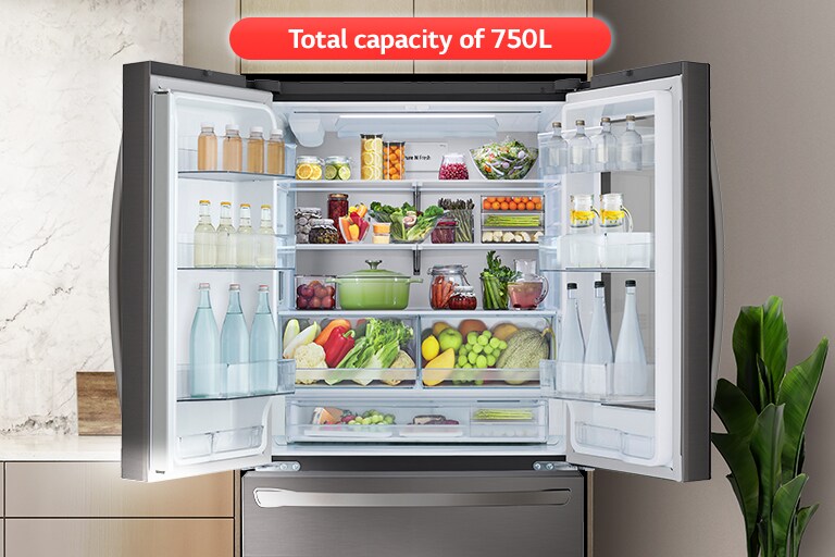Un design de cadre fin et bien isolé qui convient même aux espaces réduits, vous offrant un rangement important pour tous les repas favoris de la famille.