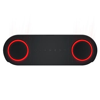 LG xboom Bounce by will.i.am | Enceinte Bluetooth | xboom Signature Sound avec des radiateurs passifs vers le haut, LG BOUNCE