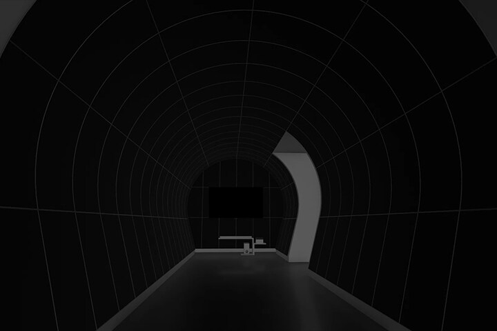 webOS tunnel intro