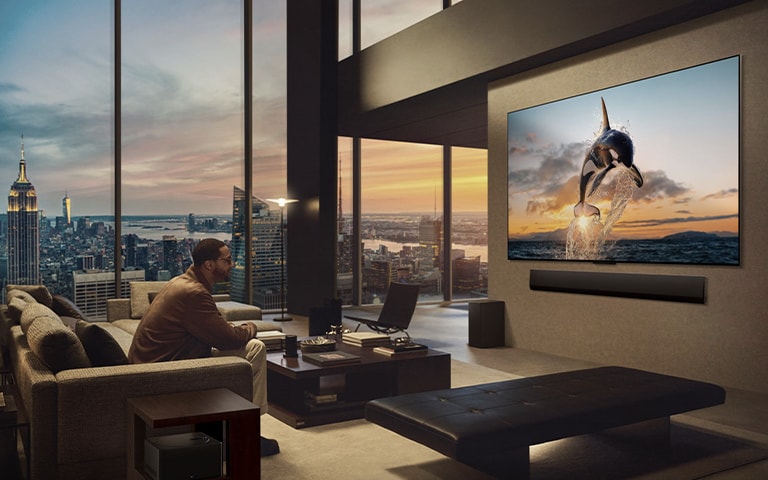 LG ultra groß tv