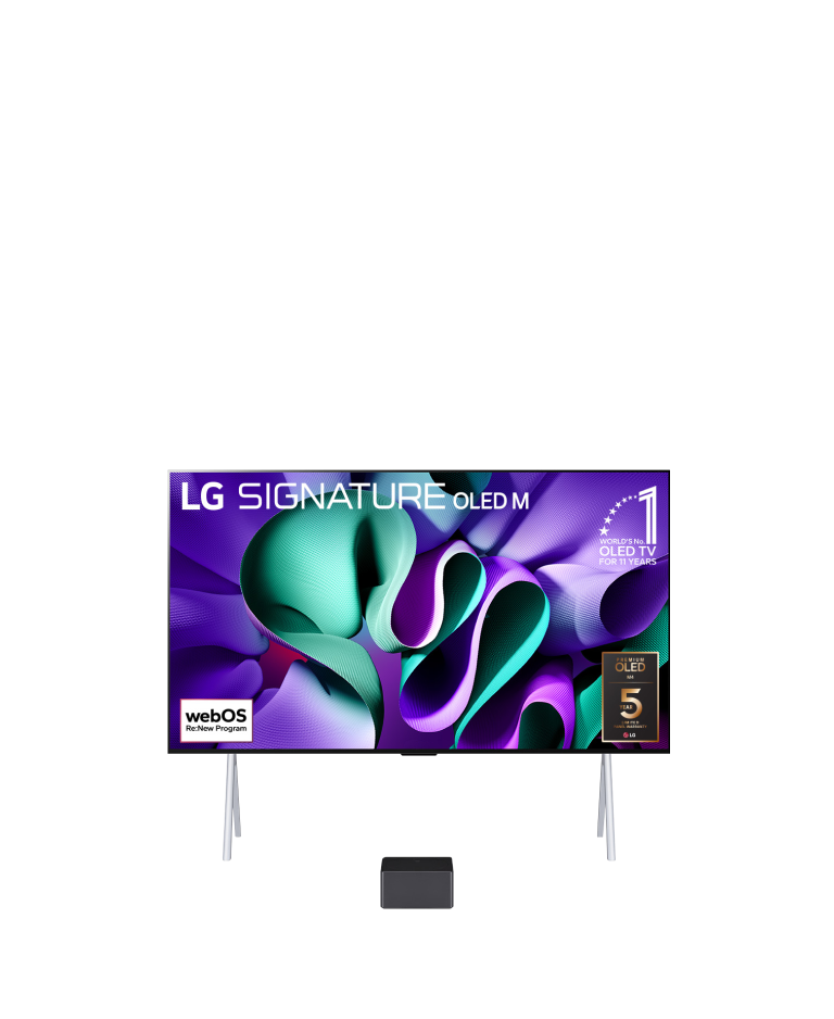 97 Inch LG SIGNATURE OLED M4 4K Smart TV 2024 with Wireless Video & Audio Transfer