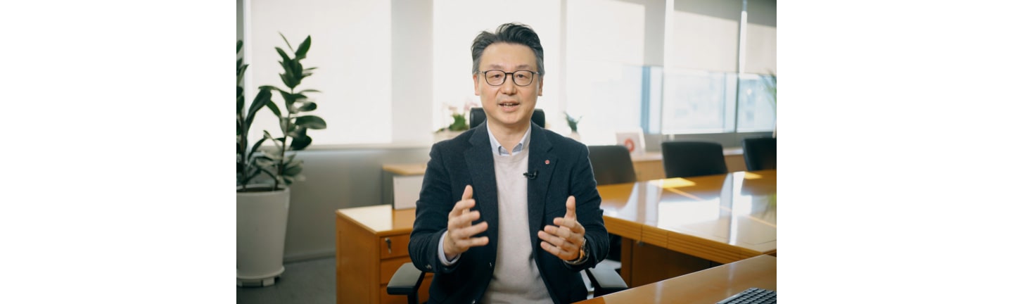 A photo of Eun Seok-hyun, president of the LG VS Company.