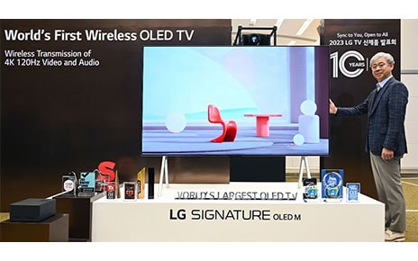 [Executive Corner] Masterpieces of Home Entertainment and Modern Living: The Evolution of LG OLED Continues