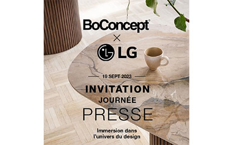 LG and BoConcept Captivate Parisians With Immersive Design