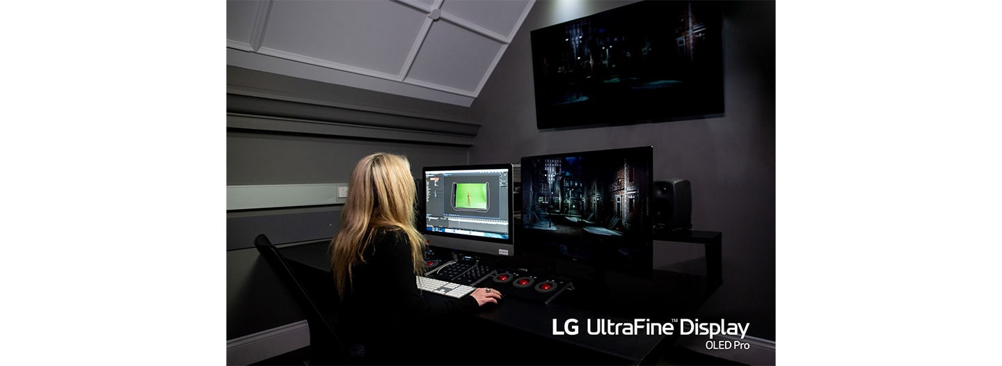 LG UltraFine OLED Pro Meets the Future of Media Production at Griffith Film School