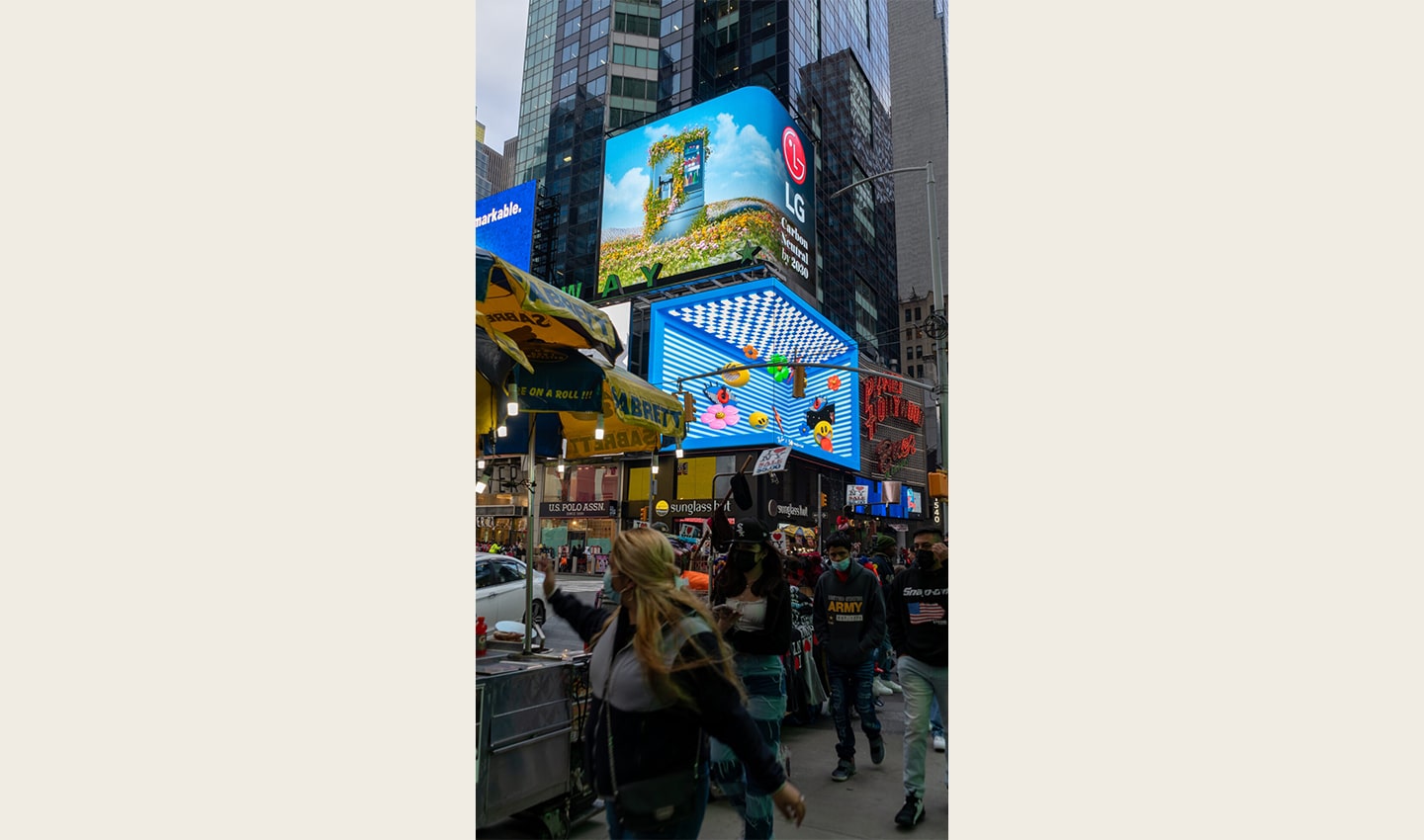 A special video capturing LG's green initiatives will debut on the Times Square billboard in New York City on Earth Day, April 22. To learn more about LG Electronics' ENERGY STAR-certified products and green initiatives, please visit www.LG.com.