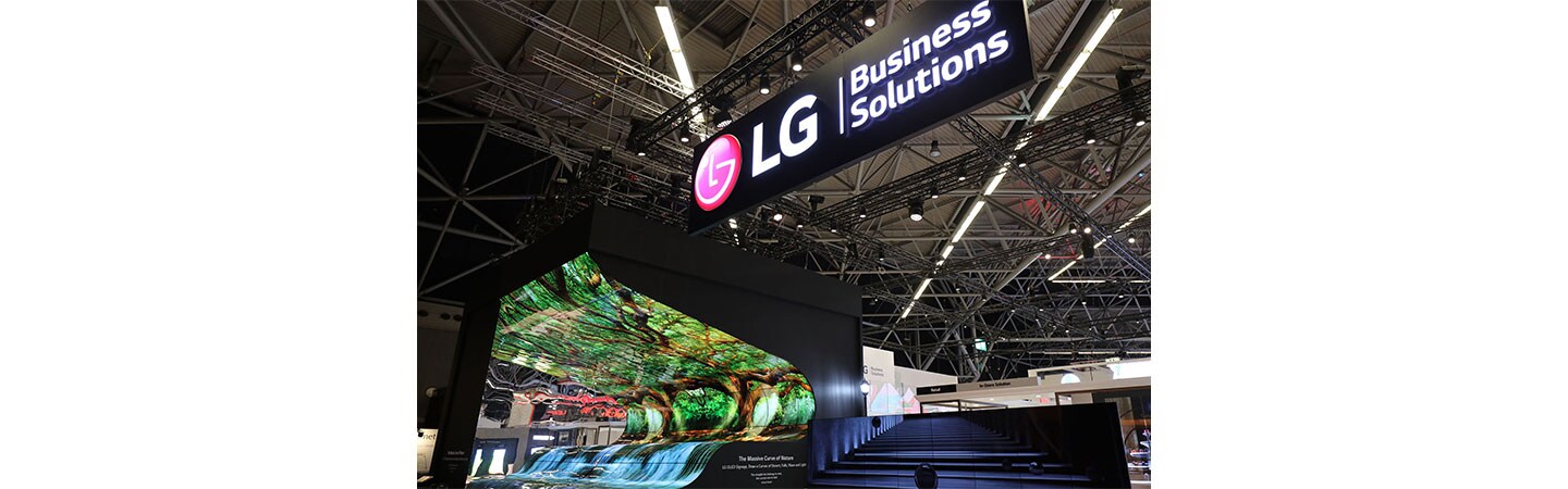 LG SHOWCASES ITS SUPERIOR INFORMATION DISPLAY SOLUTIONS AT ISE 2019