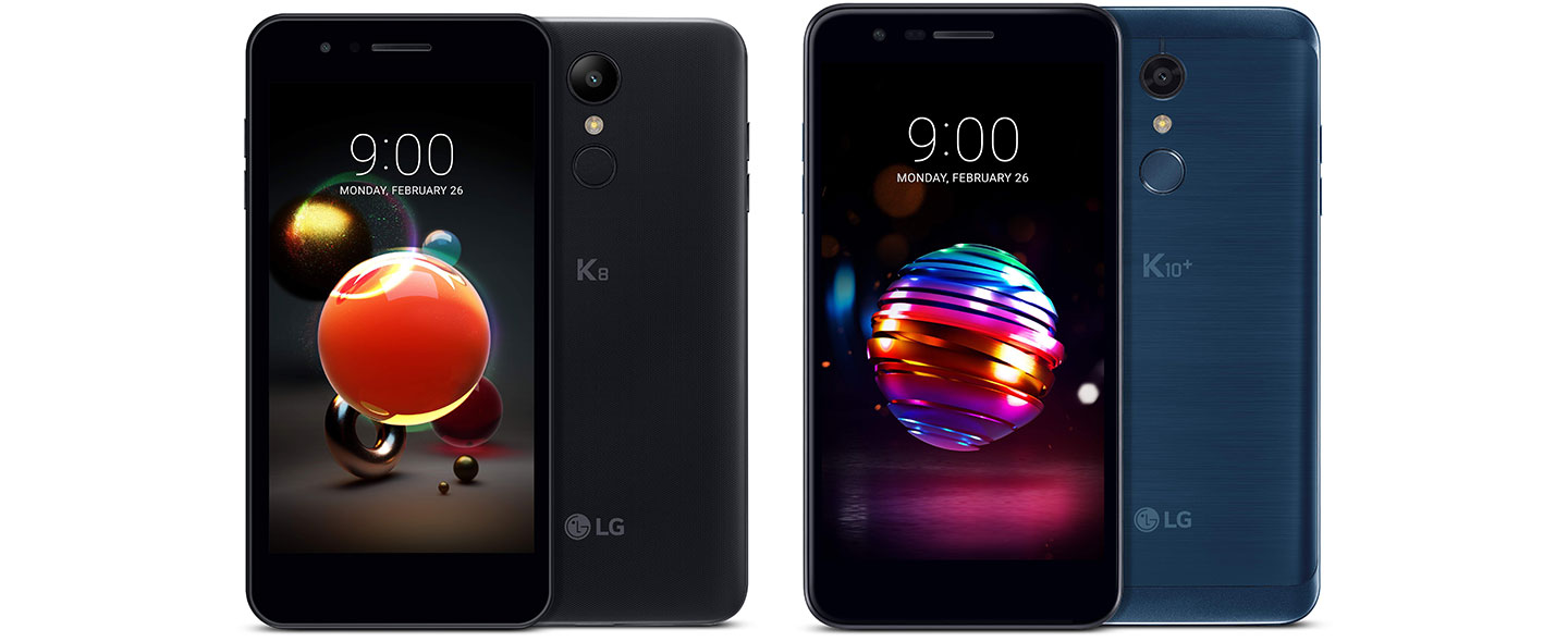 LG TO UNVEIL MORE ADVANCED K8 AND K10 SERIES SMARTPHONES AT MWC