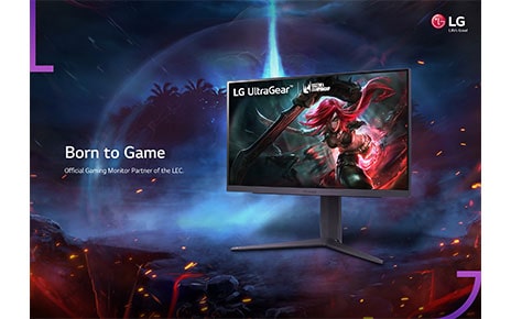 LG’s Newest UltraGear Gaming Monitor Named Official Display of LEC 2023