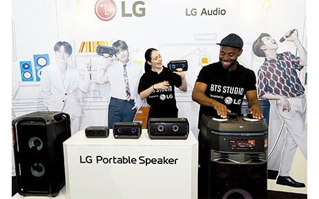 LG CAPTURES ATTENTION OF BTS FANS FROM COAST TO COAST DURING BTS WORLD TOUR