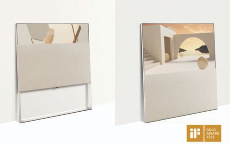 LG OLED Objet Collection Brings Home iF Gold Award for Design Excellence