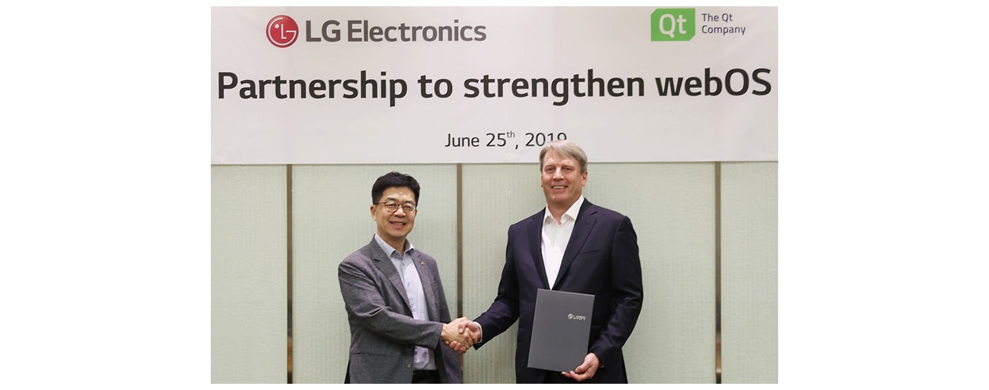 LG TO EXPAND PARTNERSHIP WITH QT ON NEXT GENERATION EMBEDDED DEVICES RUNNING WEBOS