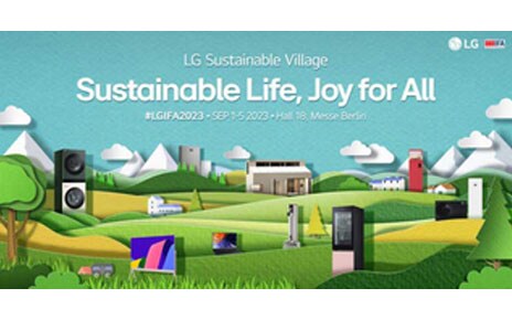 LG to Share Vision for a Sustainable Life at IFA 2023