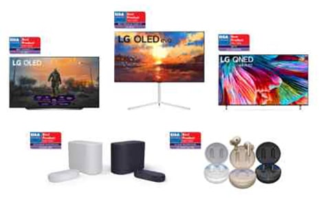 LG OLED Recognized for Decade of TV Innovation at 2021 EISA Awards