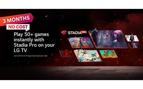 LG Partners With Google to Offer Three Months of Stadia Pro With LG TVs