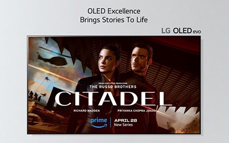 LG Teams up With Prime Video for New Series, Citadel, Available on LG Smart TVs