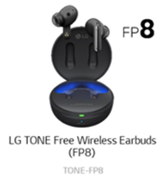 LG TONE Free FP8 Black