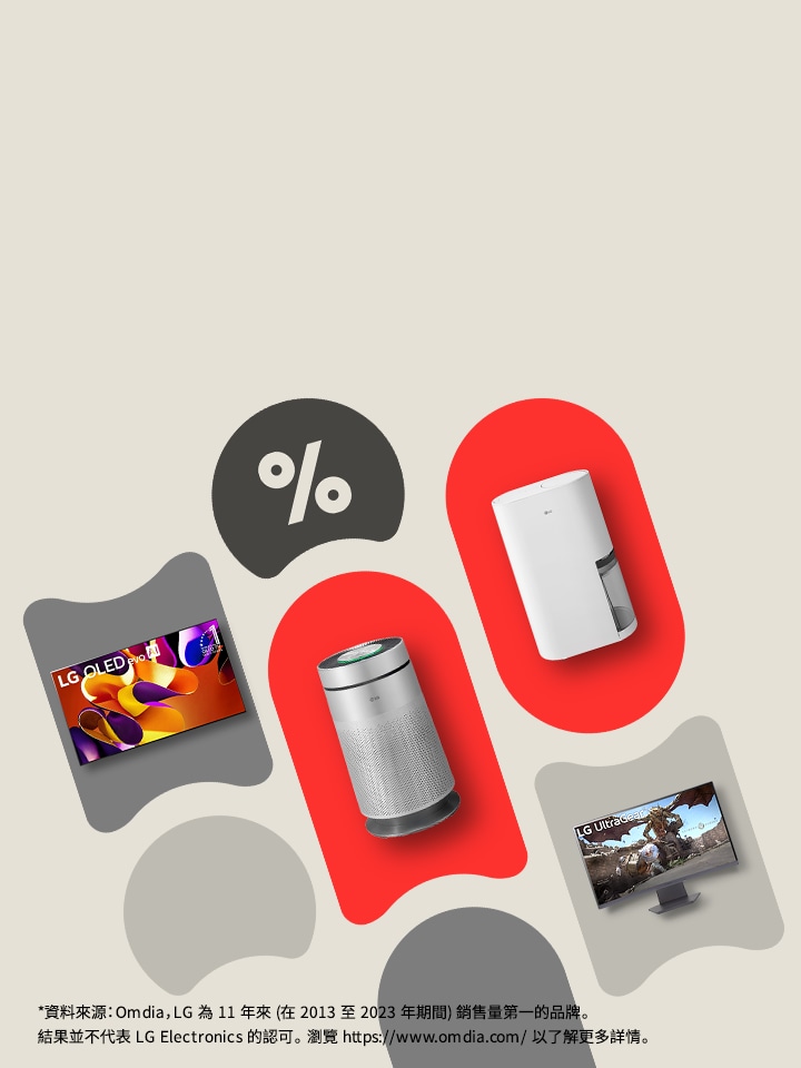 LG 熱銷產品快閃優惠