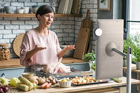此影像顯示 LG StanbyME