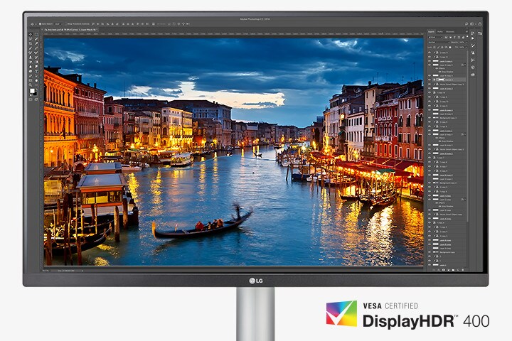 具備 VESA DisplayHDR™ 400 的顯示器帶來動人的視覺沉醉體驗。