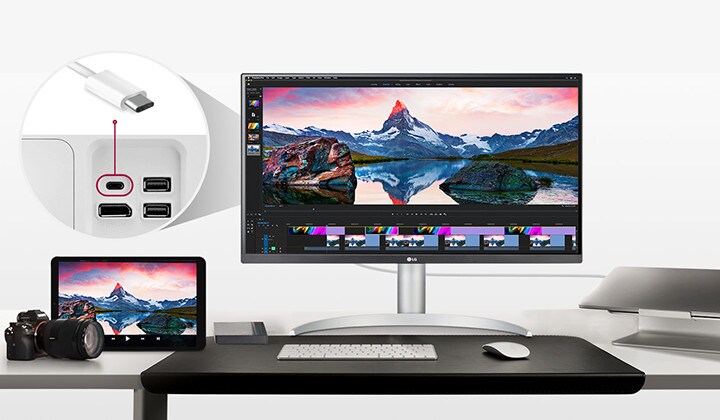 USB Type-C™ 有助方便操控，簡單連接。