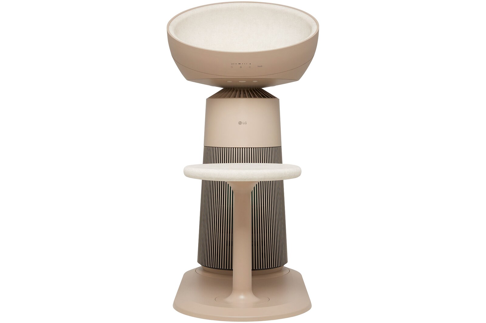 LG PuriCare™ AeroCatTower 空氣清新機  -  (AF25CATM.AHK)的正視圖