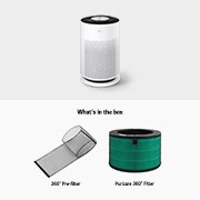 LG PuriCare™ 360​​° Hit 空氣清新機, AS60GHWG0