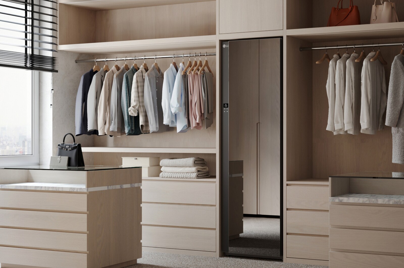 with clothes