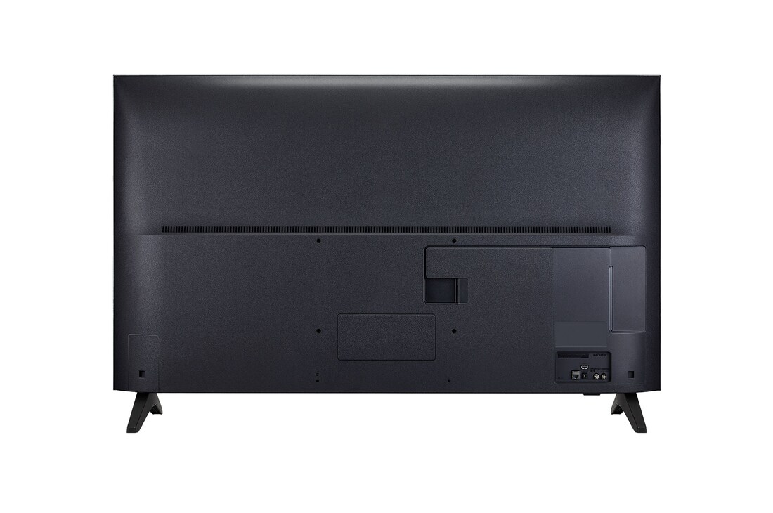 LG QNED70 電視的後視圖