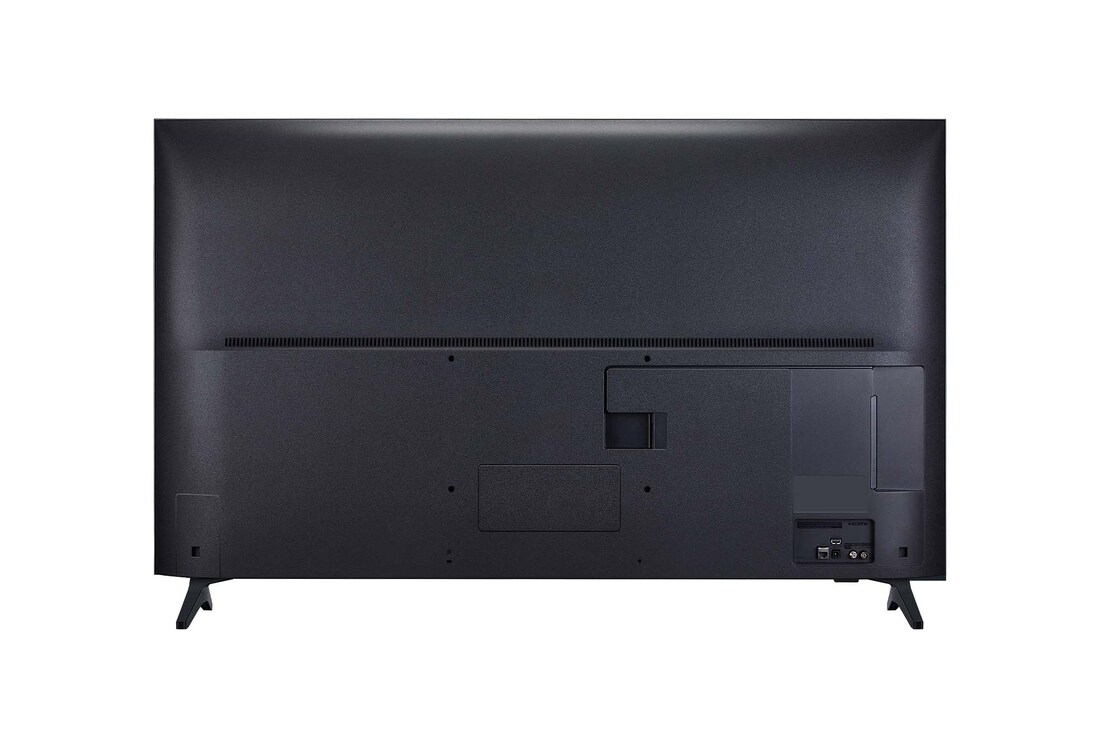 LG QNED70 電視的後視圖
