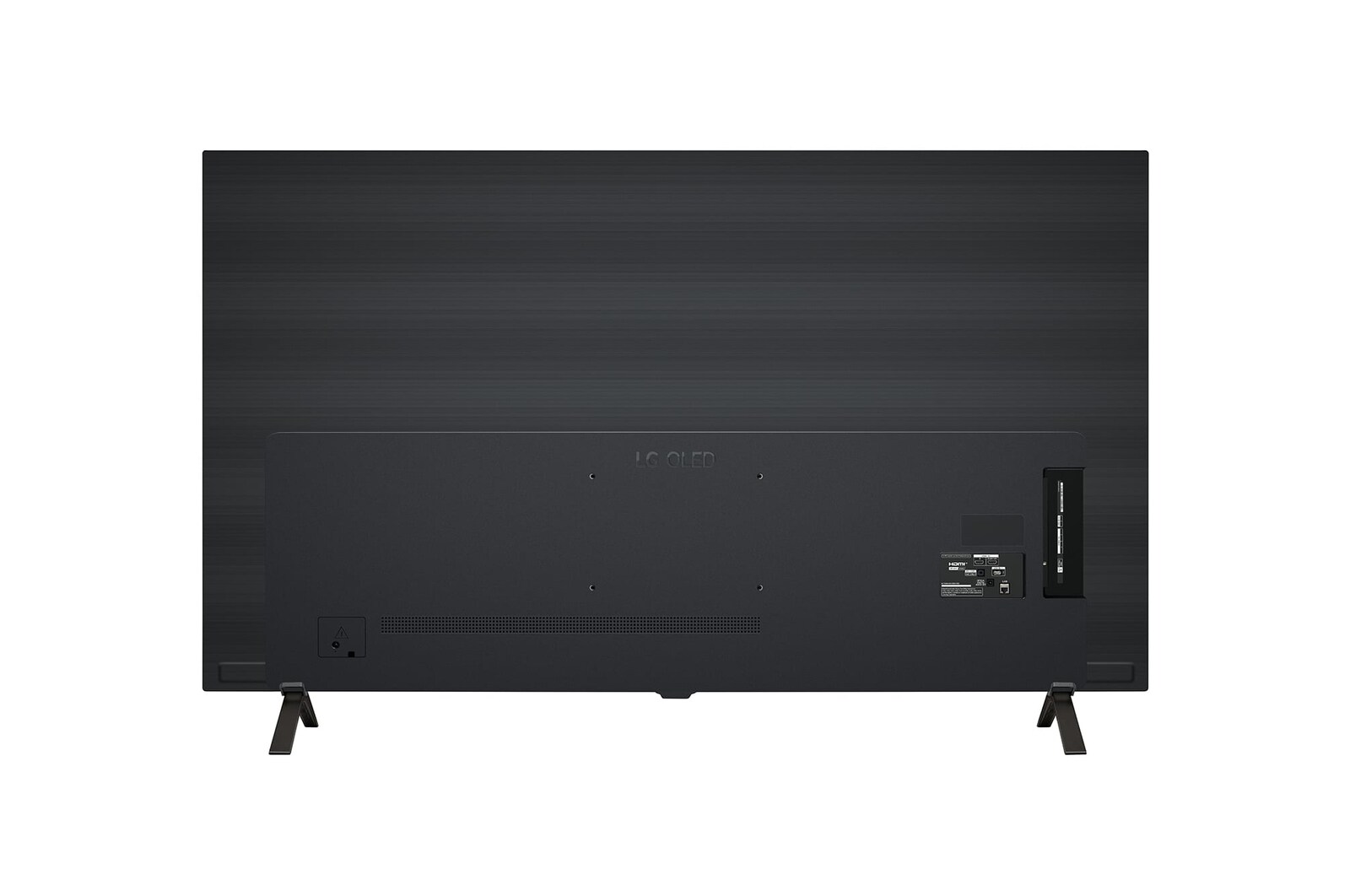 LG OLED B4 TV 的後面視圖