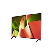 LG OLED B4 TV 的左側面視圖