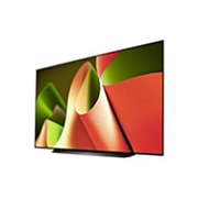 LG OLED B4 TV 的左側面視圖