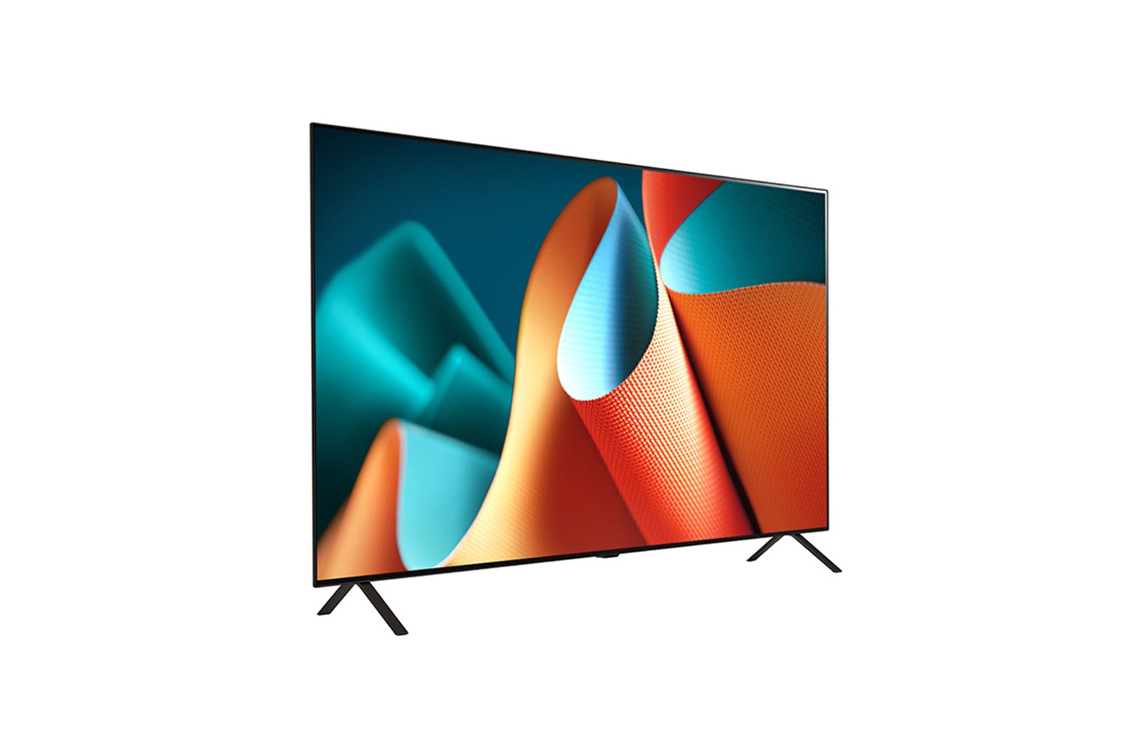 LG OLED B4E 電視的右側面視圖