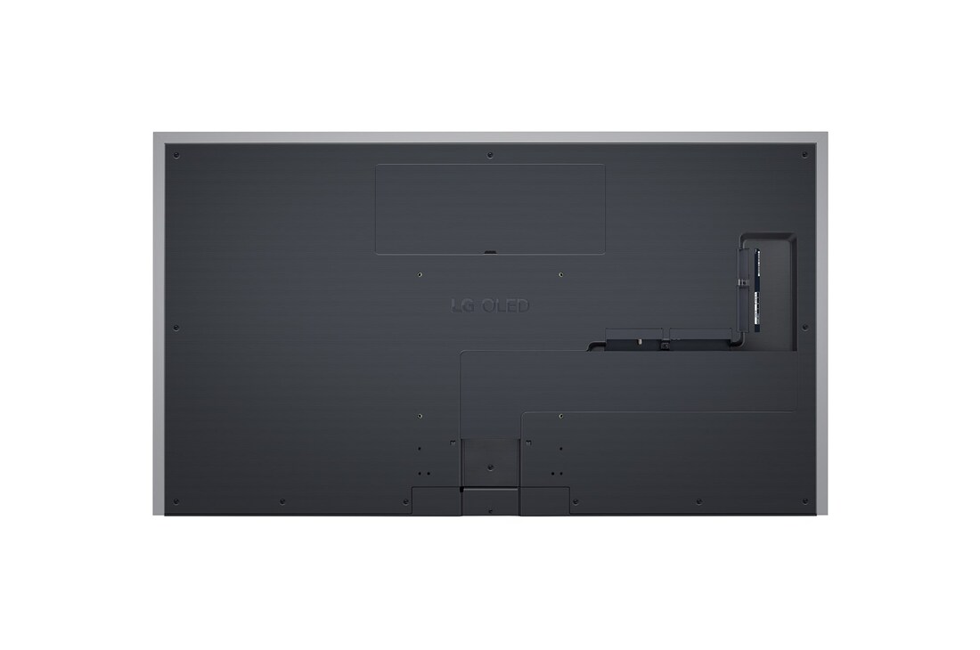 LG OLED evo G4 4K 智能電視的後面視圖