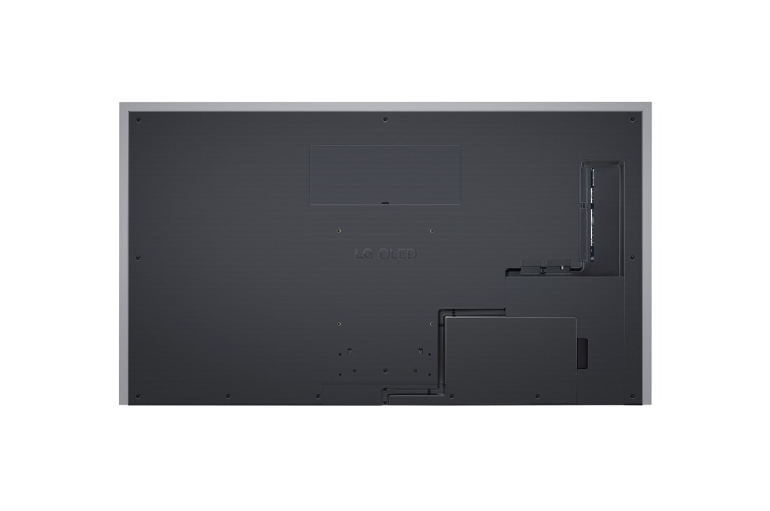LG OLED evo G4 4K 智能電視的後面視圖