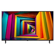 LG UHD 4K 智能電視 UT90 的正面圖