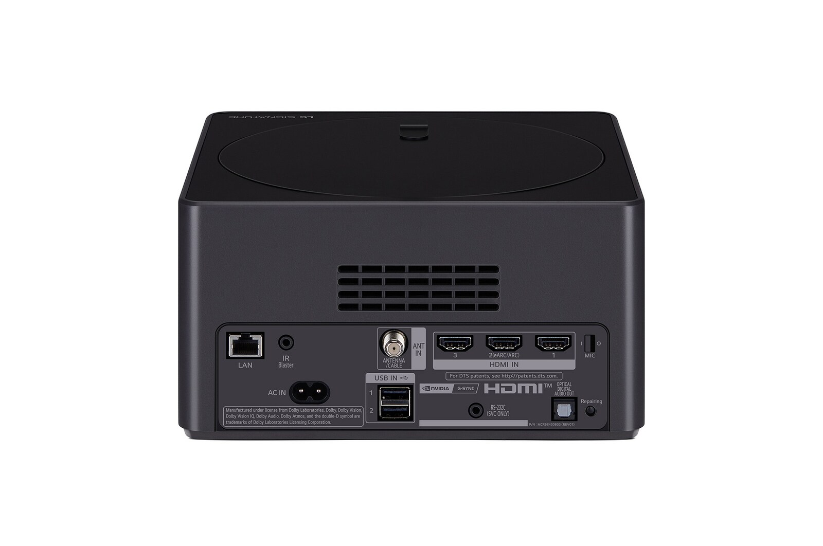 Zero Connect Box 後視圖。