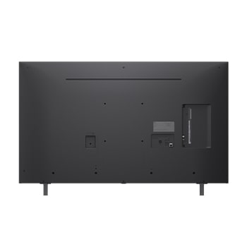 LG NanoCell NANO80 電視的背面圖。