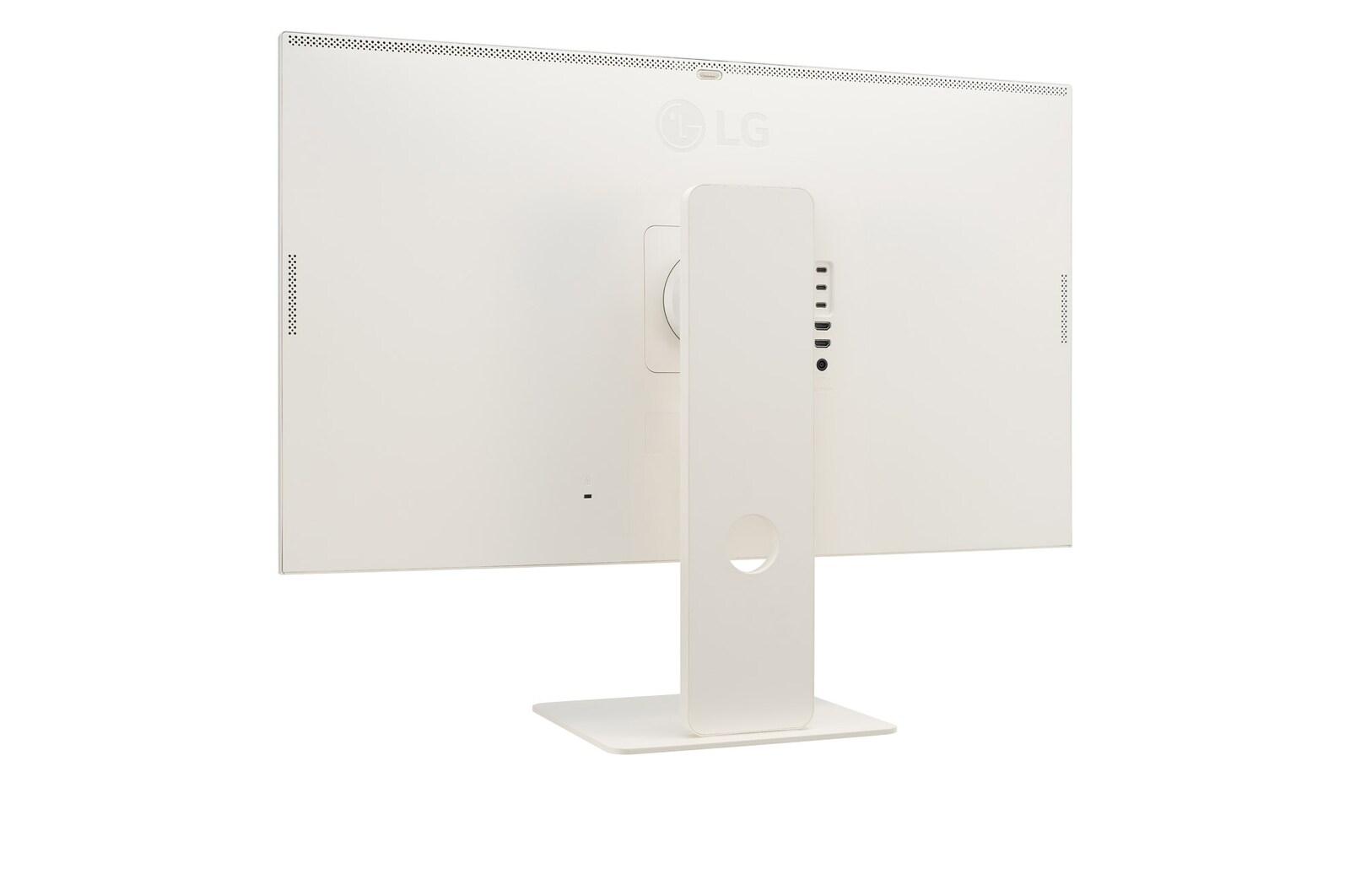LG MyView 智能顯示器 32SR83U-W 的透視圖