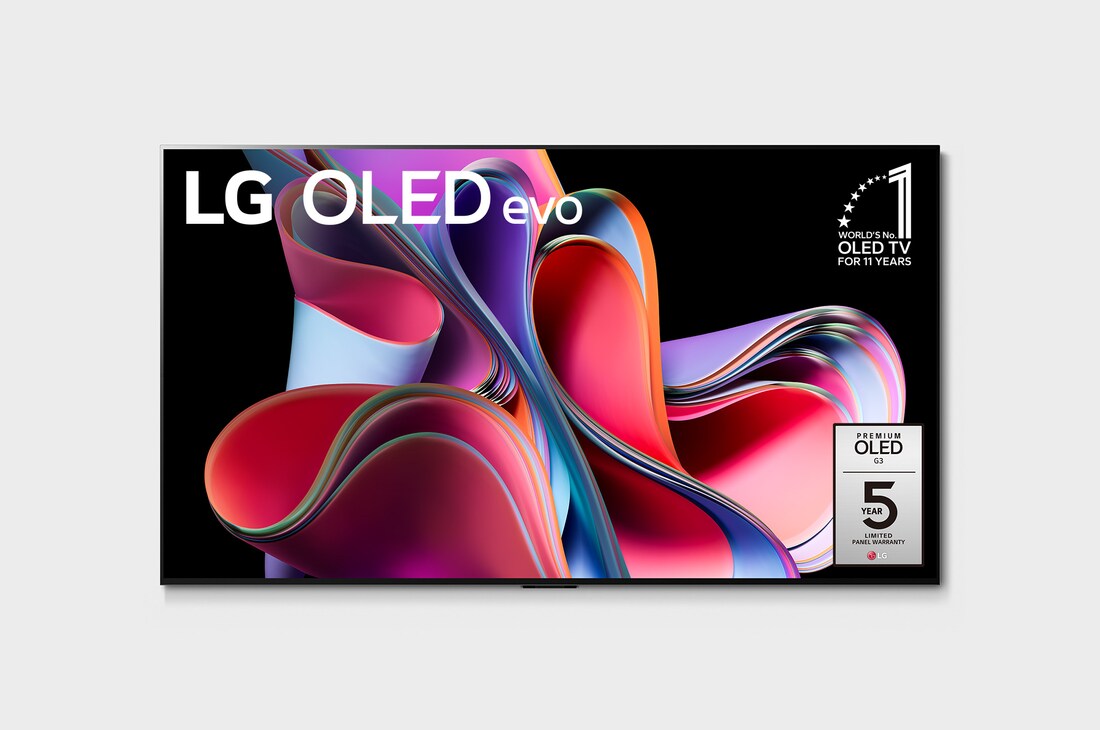 LG 55" LG OLED evo G3 4K Smart TV, OLED55G3PCA