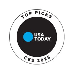 USA Today Top Picks CES 2025 logo.	