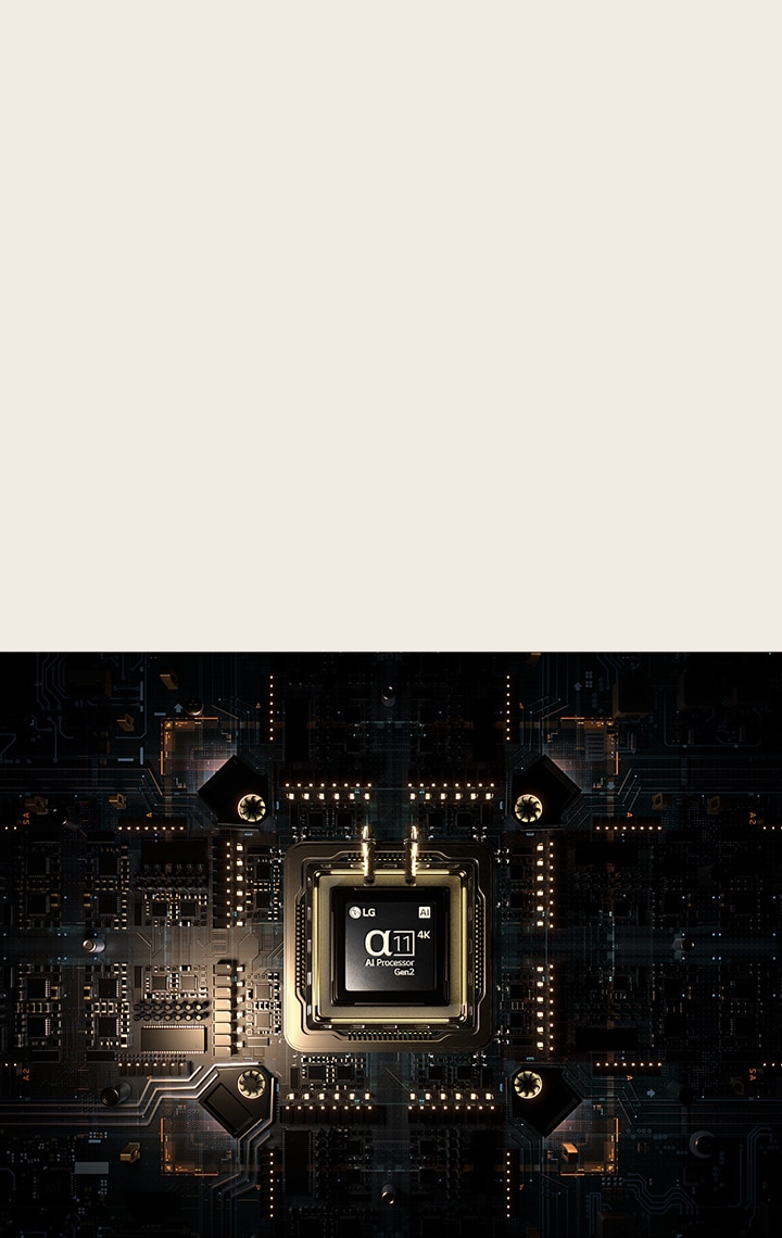 alpha 11 AI Processor Gen2 is on an advanced-looking circuit board.