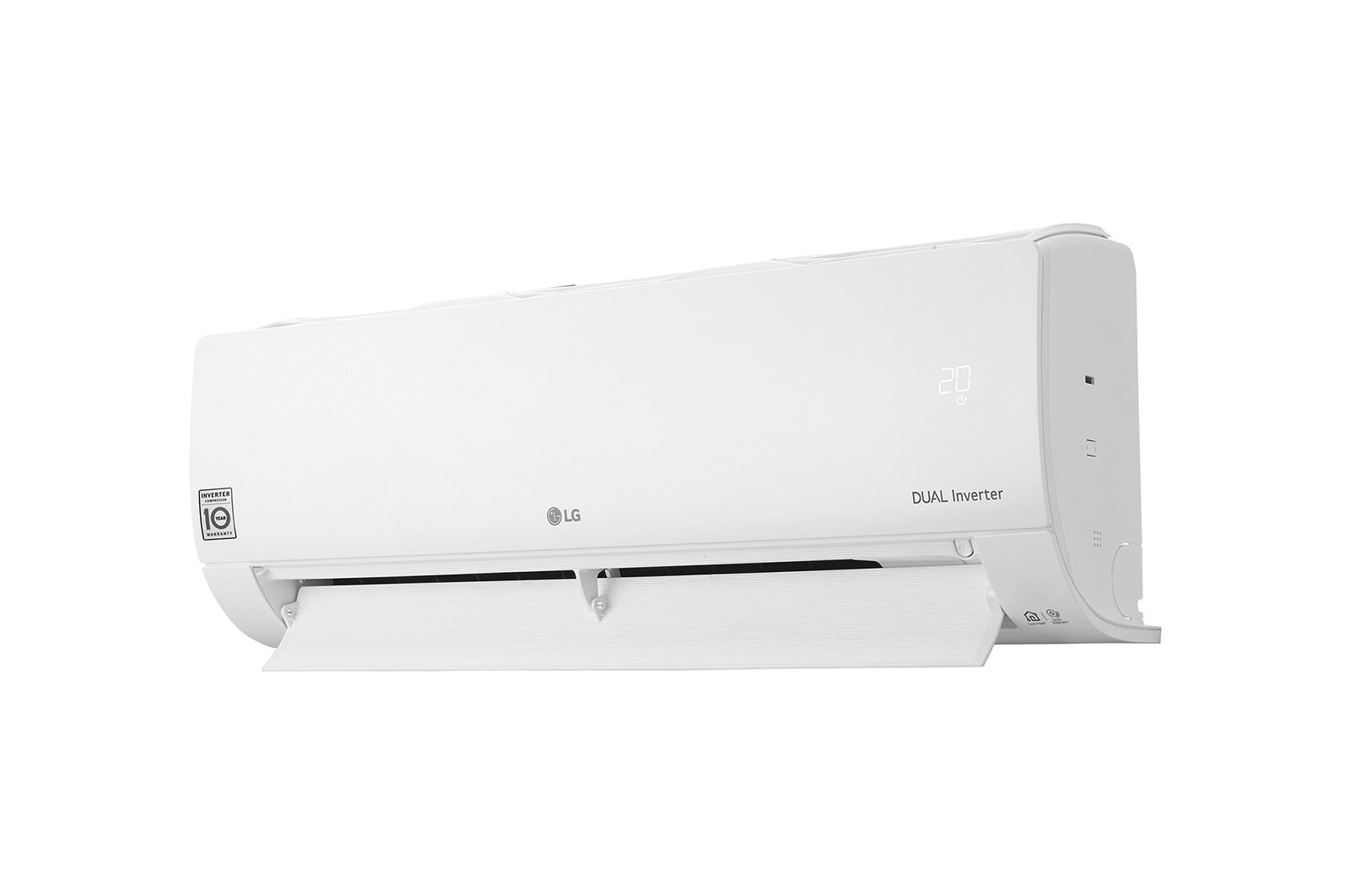LG DualCool Split Type Heat Pump Air Conditioner with Dual Inverter Compressor (1HP with remote control), LGHP09S