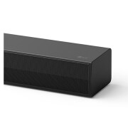 Front view of LG Soundbar S60T's side corner